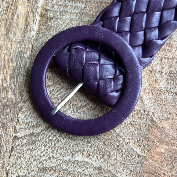 Purple braided belt - Picture 5 of 6